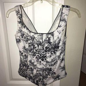 Stunning French Styled Corset Top